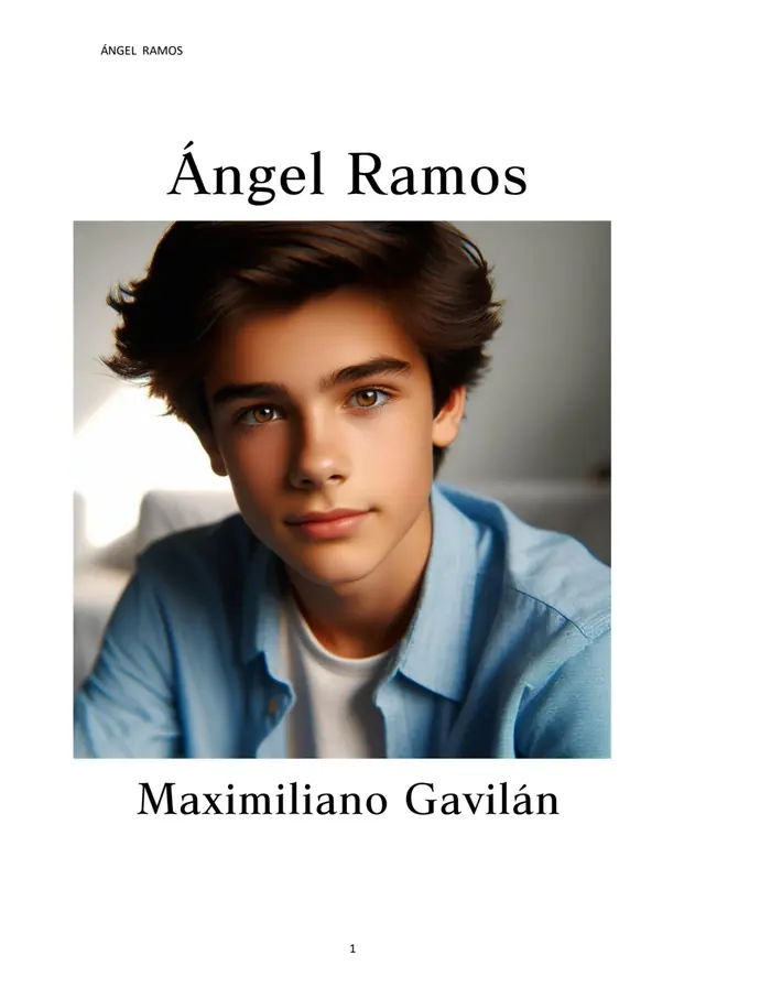 Portada de Ángel Ramos